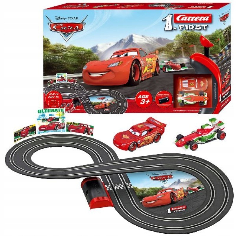 CARS AUTA TOR WYŚCIGOWY ZYGZAK McQueen Francesco