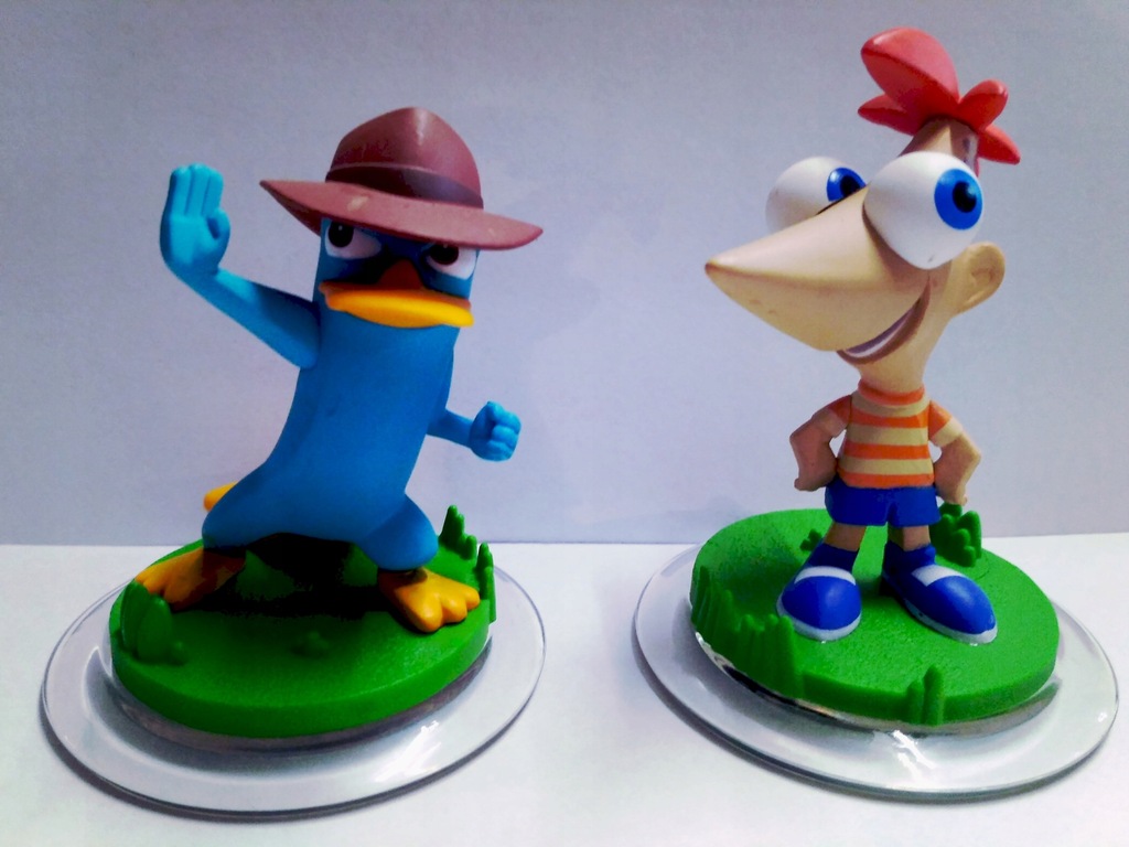 Figurki Disney Infinity Fineasz, Agent P Zestaw