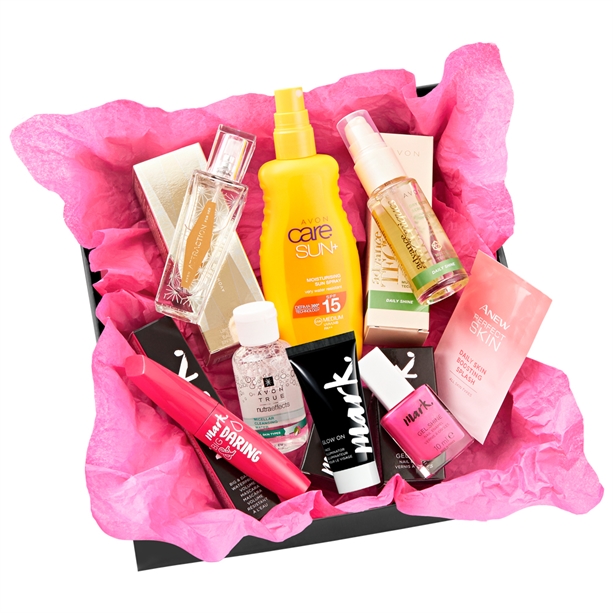 AVON BEAUTY BOX NA LATO HIT 8 KOSMETYKÓW