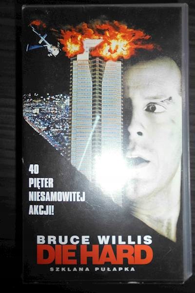 Szklana pułapka - VHS kaseta video