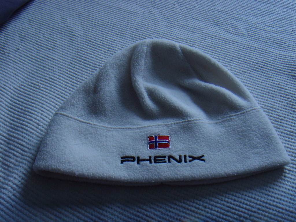 PHENIX, czapka, biała, polarowa, rozm.58/60 (X/L)