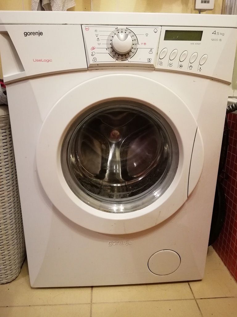 Pralka Gorenje WS43121 uszk. łożyska nowy silnik