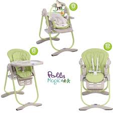 CHICCO polly magic wasabi krzesełko do karmienia