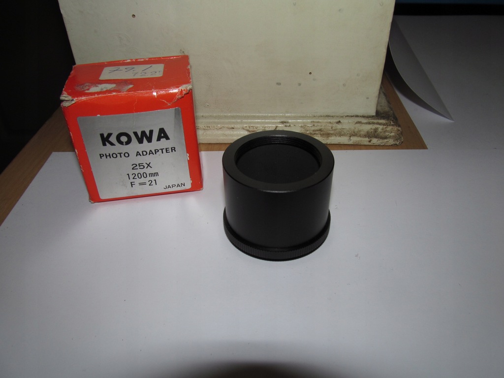 モデル着用＆注目アイテム KOWA PHOTO ADAPTER 25X 1200mm F21