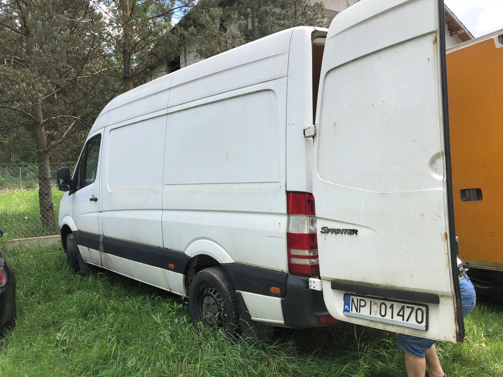 Mercedes Sprinter CDI 313 - uszkodzony silnik