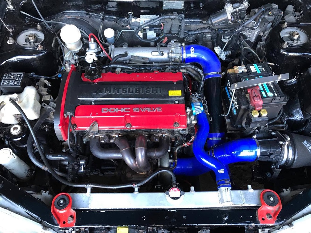 MITSUBISHI LANCER EVO IV VI SILNIK KOMPLET ZESTAW