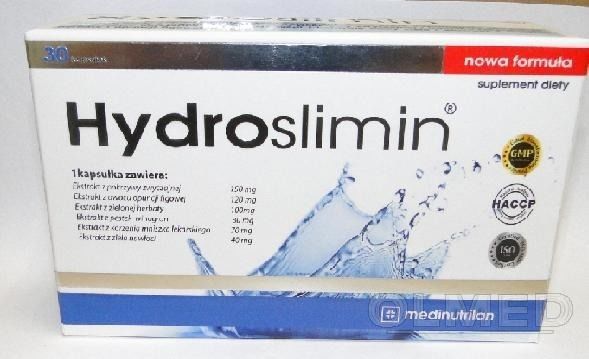 Hydroslimin -30 kapsułek odchudzanie oczyszczanie