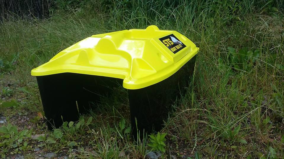 Kadłub łodzi zanętowej STS 550GT, żółty