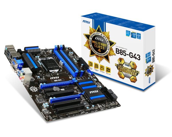 Płyta Główna MSI B85-G43 Military Class 4 DDR3
