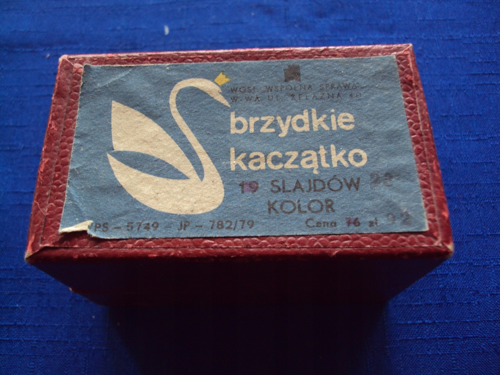 B/STARE SLAJDY DO ŻUTNIKA BAJKA BRZYDKIE KACZĄTKO