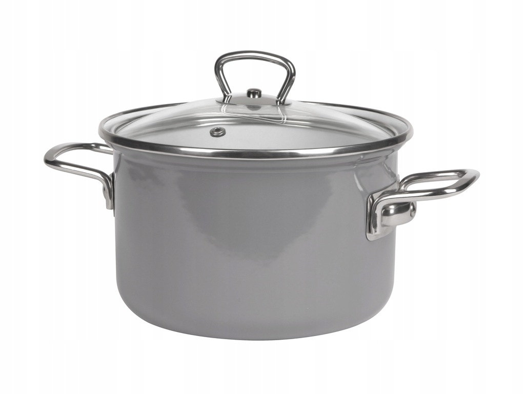 Flox Garnek emaliowany 2,8 l Emalia Olkusz - BRW