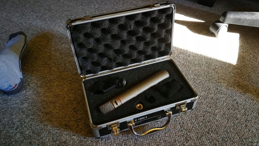 Mikrofon pojemnościowy AKG C1000S używany 100% SPR