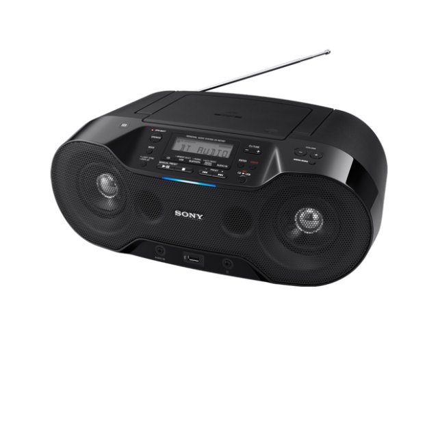 SONY ZS-RS70BTB RADIO DAB+ BOOMBOX 4,6W CD NFC BT