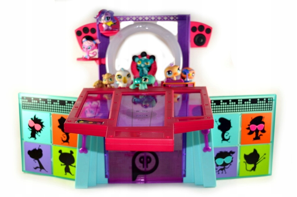 LITTLEST PET SHOP HOTEL PAWZA + FIGURKI LPS 7482210394 oficjalne