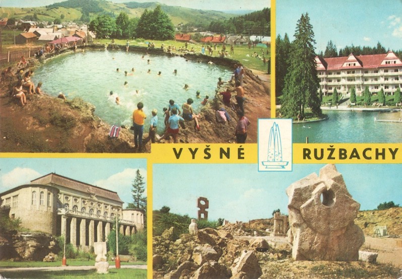 SŁOWACJA - WYŻNE RUŻBACHY - BASEN TERMALNY + HERB