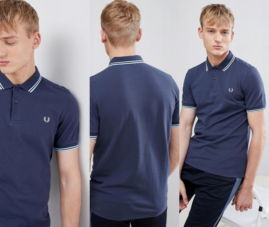 I-5-5-16 FRED PERRY T-SHIRT POLO R M