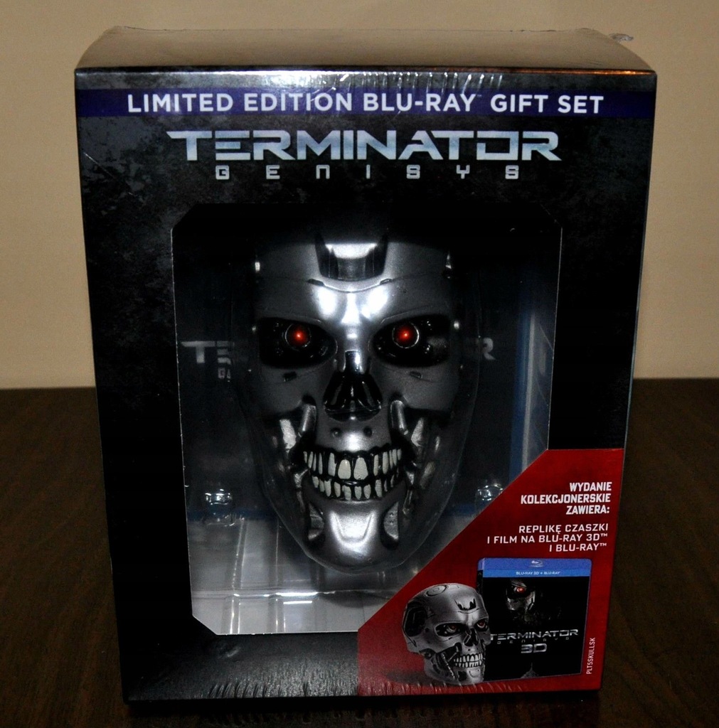 Terminator Genisys film na Blu-Ray 3D + Czaszka