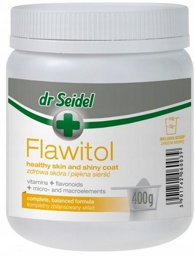 Dr Seidel Flawitol zdrowa skóra i piękna sierść -