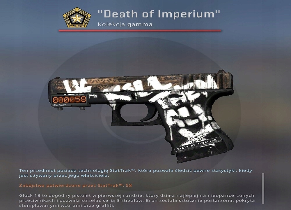 GLOCK StatTrak Pustynny Buntownik - skin do CS GO