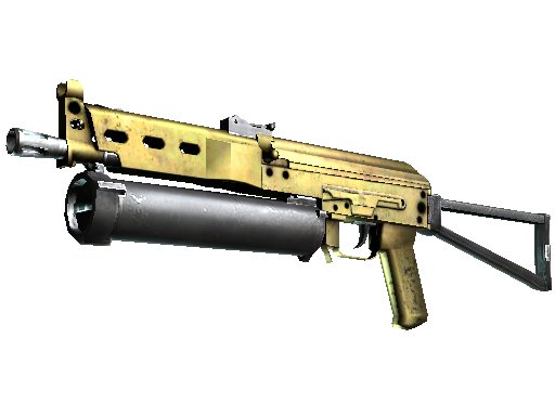 CS:GO SKIN PP-Bizon Brass (MW) | 3 minuty
