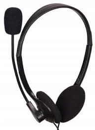 GEMBIRD Słuchawki z mikrofonem MHS-123 Czarne (z)