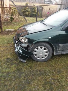 Opel Astra G Kombi uszkodzony
