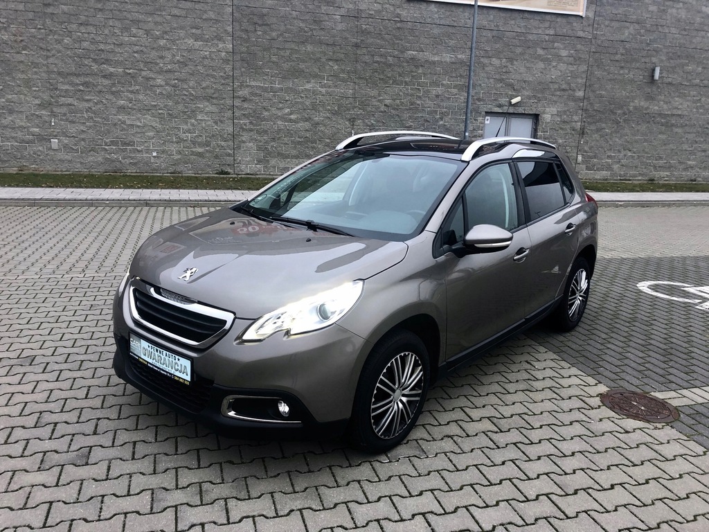Peugeot 2008 dach panorama Ledy 100% bezwypadkowy