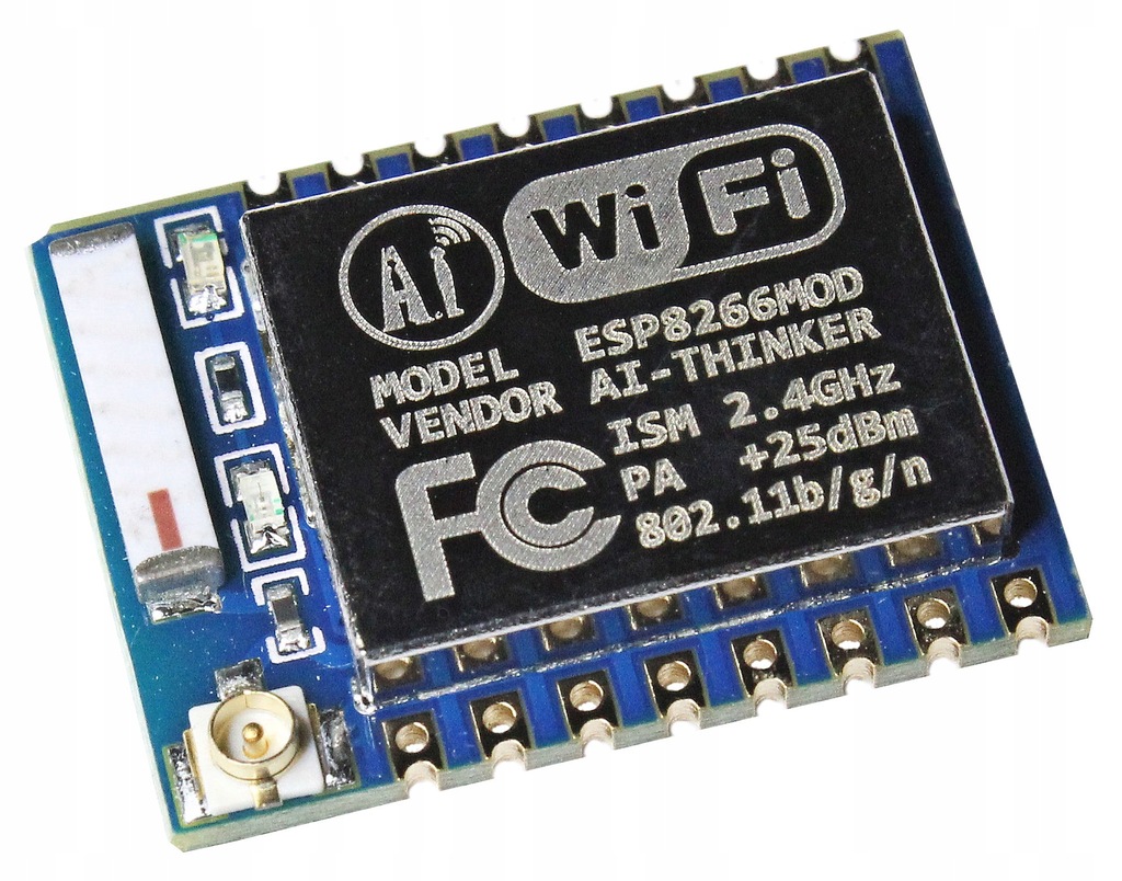 MODUŁ SIECIOWY WIFI ESP8266 ESP-07 E1250