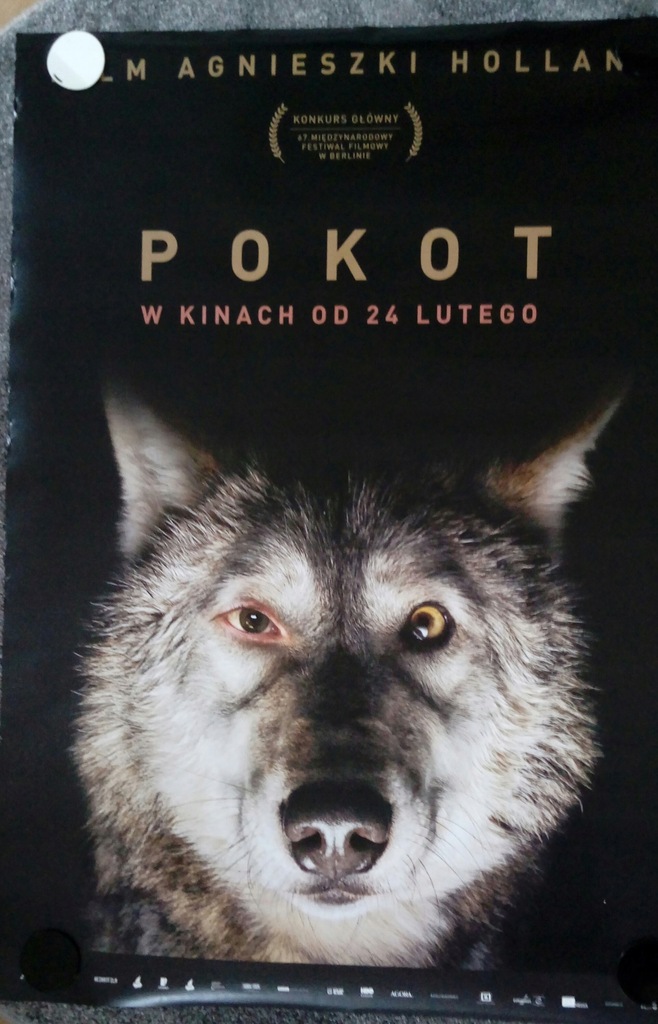 Pokot - plakat filmowy - Agnieszka Holland