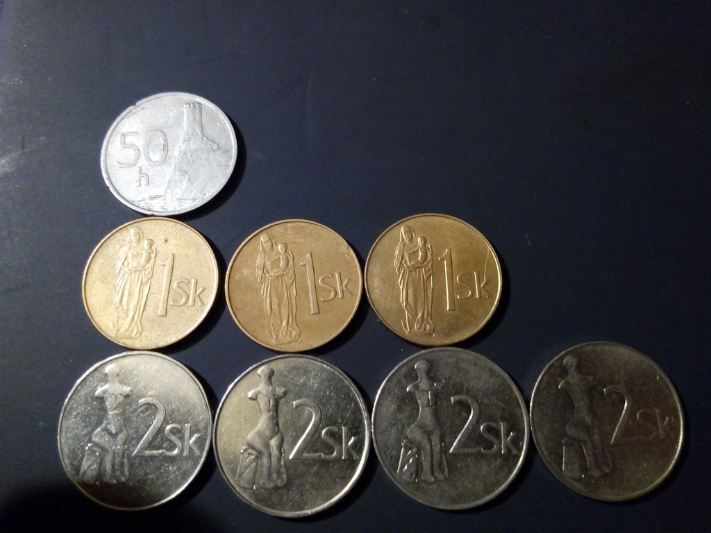 Zestaw monet Słowacja