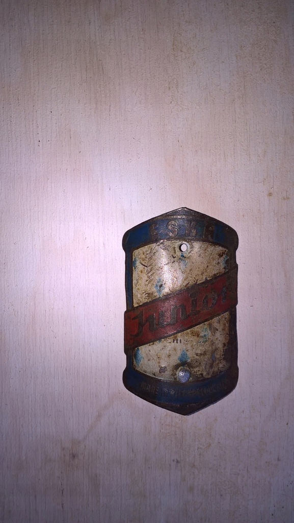 SZYLD LOGO EMBLEMAT STARY ROWER JUNIOR ESKA