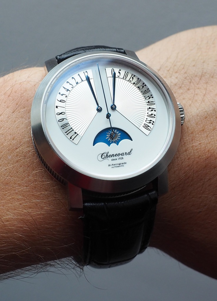 Zegarek chenevard bi retrograde automatic daynight