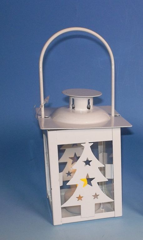 Świąteczne dekoracja - mini latarnia drzewo 1 LED