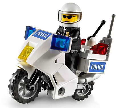 LEGO City Policja Motocykl policyjny 7235