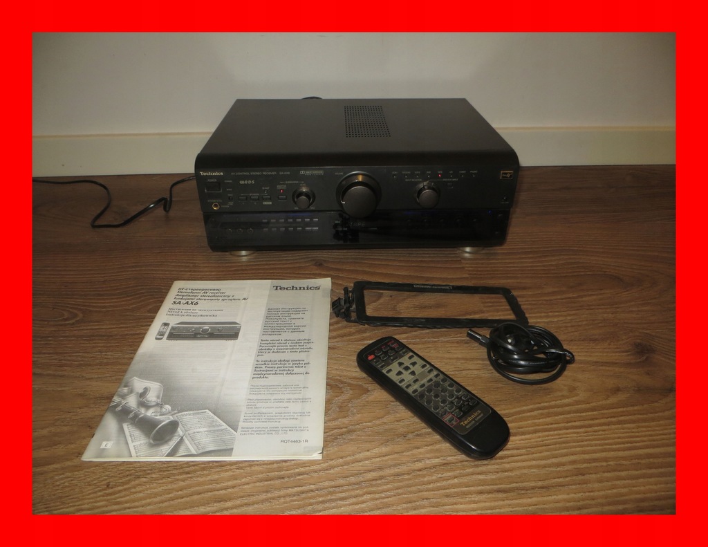 amplituner KINO 5.1 TECHNICS SA-AX6 okazja FOTO