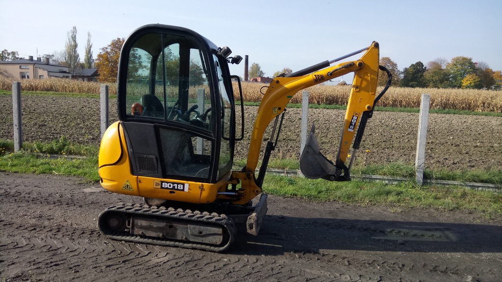 *Minikoparka  JCB 8018 2007r* 