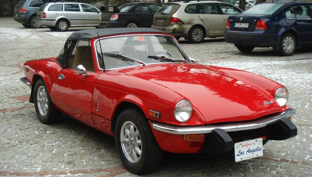Wynajem samochodu do Ślubu  Triumph Spitfire