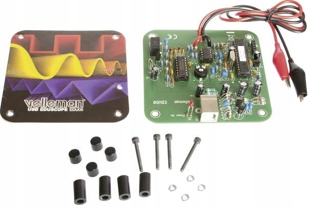 Oscyloskop USB PC zestaw edukacyjny EDU09, DIY