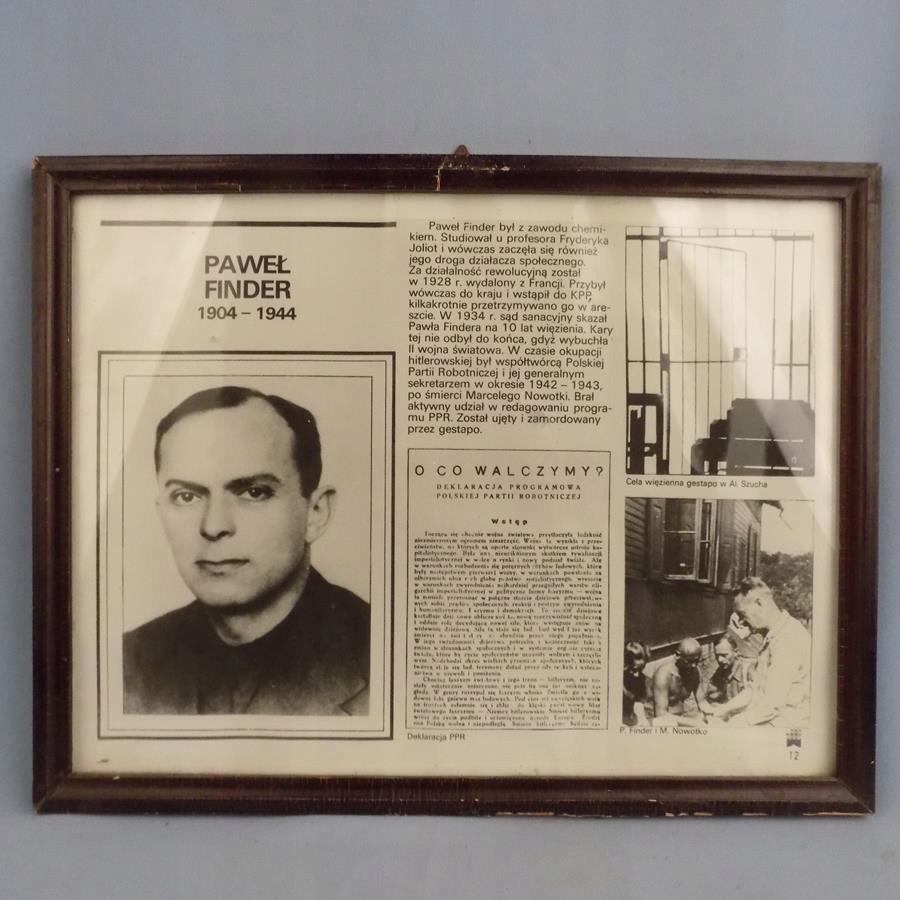 propaganda PRL Paweł Finder
