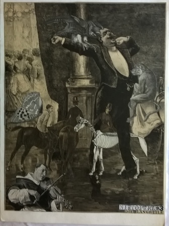 KOLAŻ COLLAGE A LA MAX ERNST NUDA DIE LANGWEILE 93