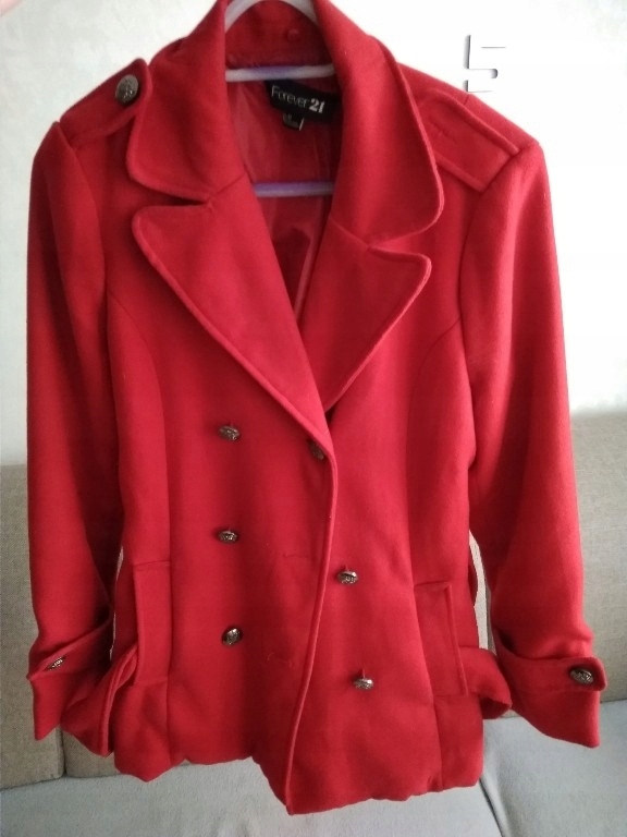 płaszcz czerwony 40 L