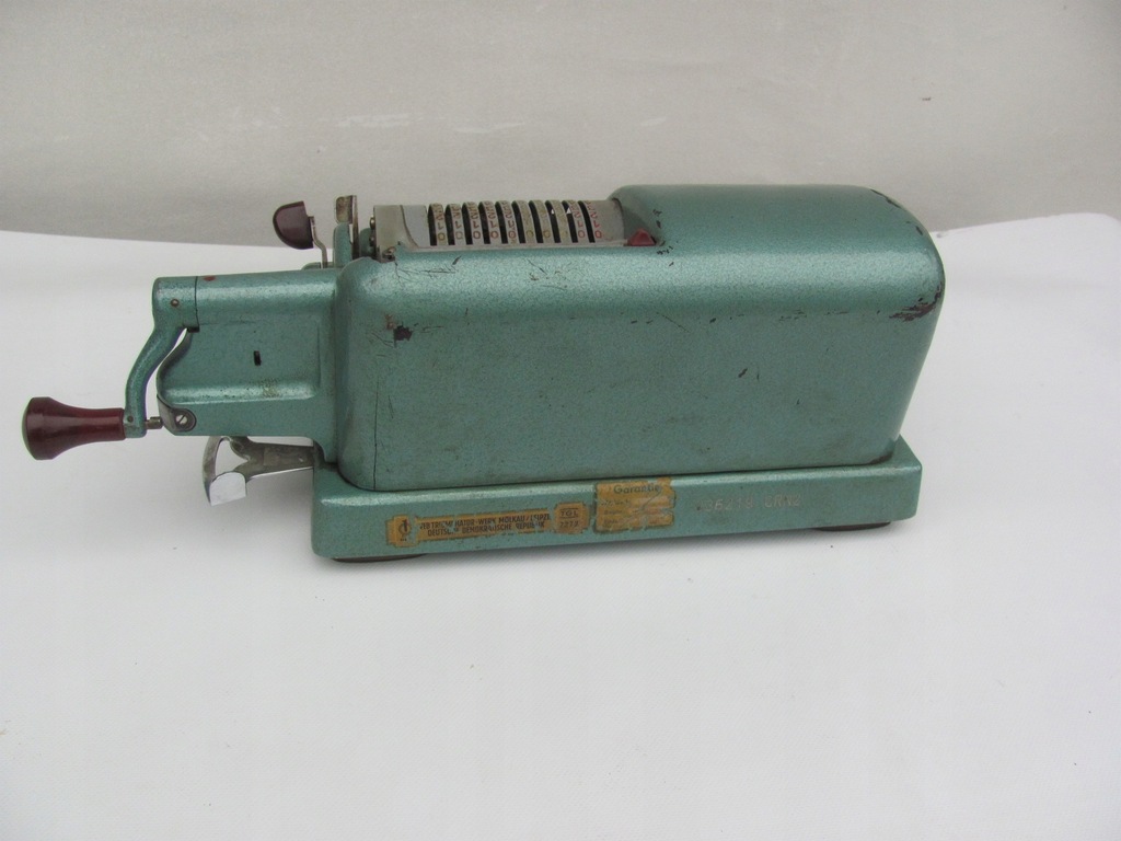 STARA MASZYNA DO LICZENIA 7665160837 oficjalne archiwum Allegro