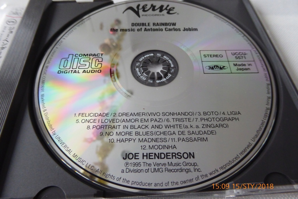 JOE HENDERSON - DOUBLE RAINBOW - SHM CD OBI JAPAN - 7782830237 ...