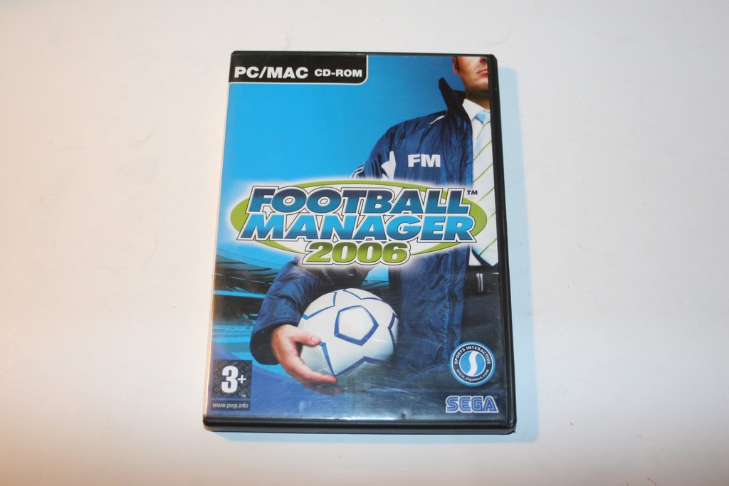 SEGA FOOTBALL MANAGER 2006 / MAC POWER PC - OS X /