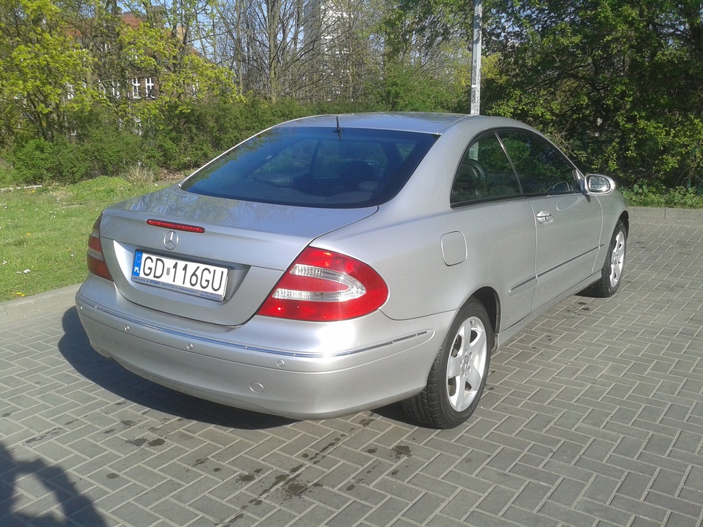 Mercedes CLK W209 3.2 benzyna 7083592457 oficjalne