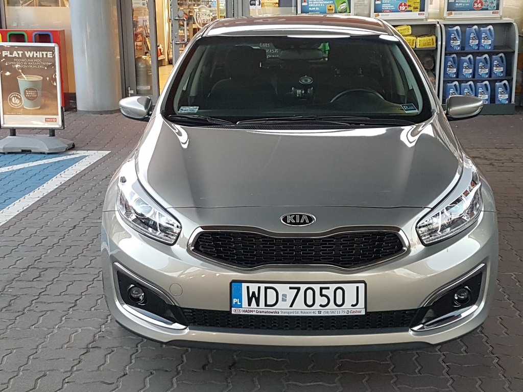 Kia Ceed II salon PL, bezwp., GW, M+SMART  J. NOWY