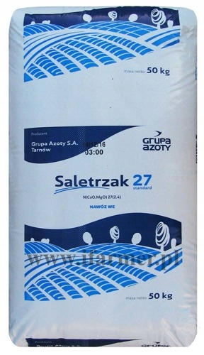 SALETRZAK 50kg nawóz azotowy granulowany 27N