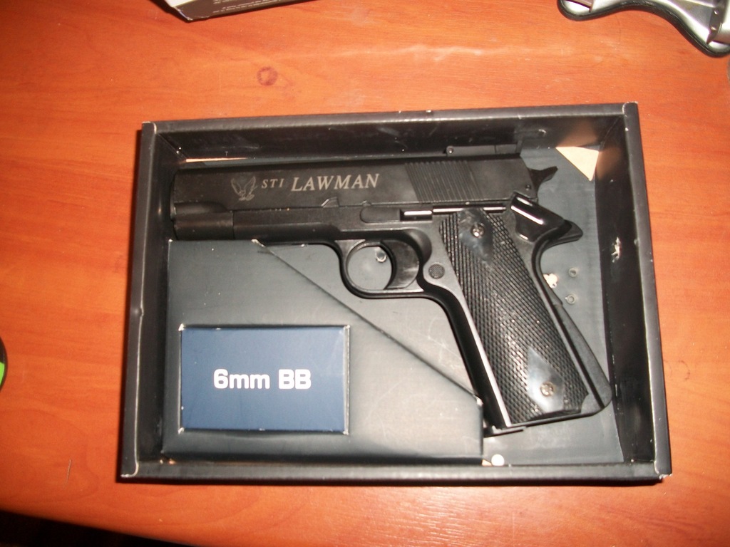 Pistolet ASG GG STI Lawman Black 14770 
