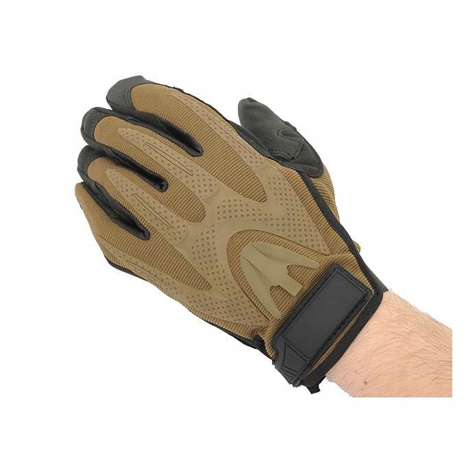 Military Combat Gloves mod. II (Size M) - Tan [8FI