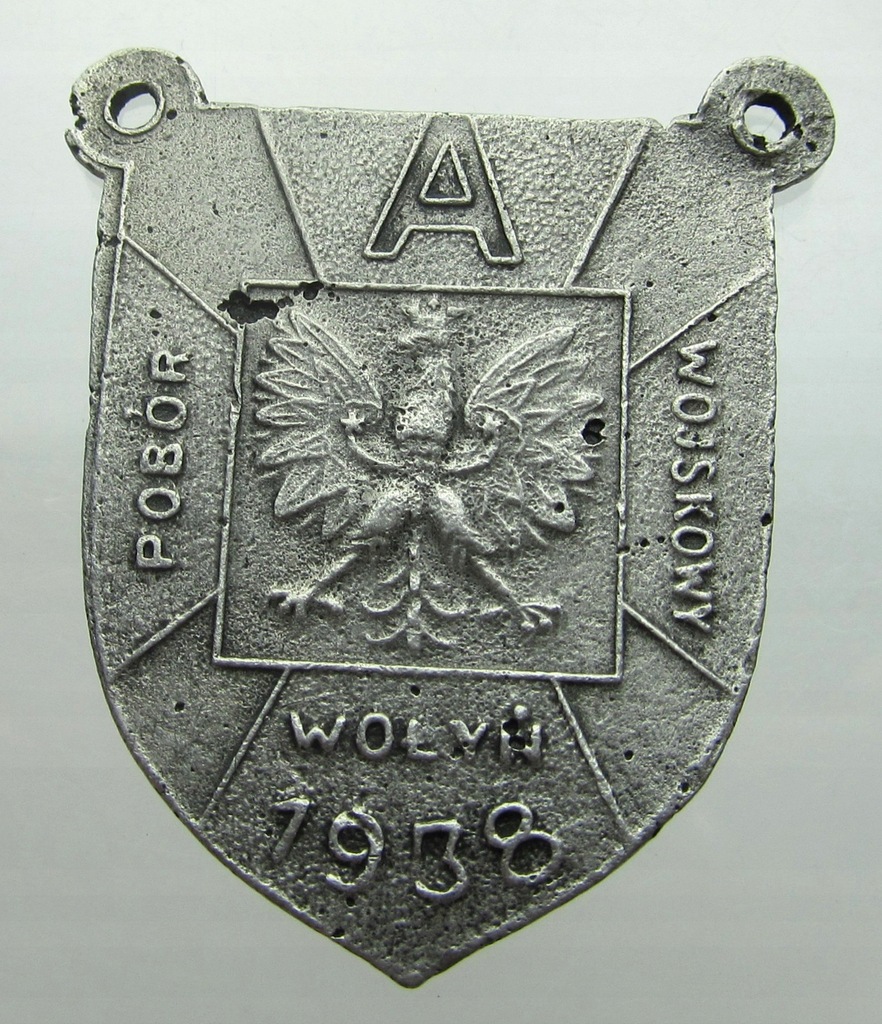 II RP Ryngraf Pobór Wojsk Wołyń 1938 r.